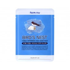 FarmStay Visible Difference Mask Sheet Birds Nest Тканевая маска для лица с экстрактом ласточкиного гнезда