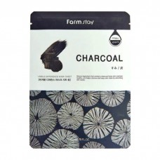 FarmStay Visible Difference Mask Sheet Charcoal Тканевая маска с углем